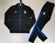 7214 JOMA ATALANTA TUTA TRACKSUIT FREE TIME TEMPO LIBERO DEA FELPA ZIP PANTALONI