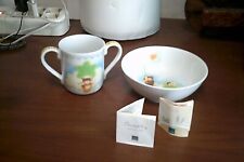 set coppia di scodella + tazza a 2 manici x pappa bimbo THUN leggi
