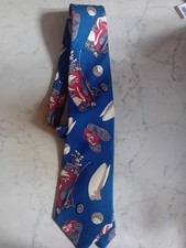 TRUSSARDI ACTION SILK TIE SETA CRAVATTA MADE IN ITALY 599