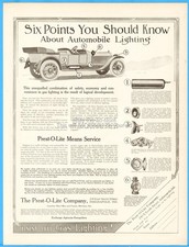 1913 prest lite acetilene - prest-o-lite,
