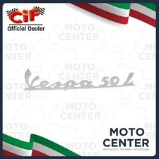TARGHETTA POSTERIORE VESPA 50