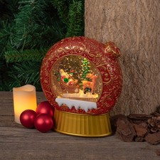 Lotti Sfera Natale Glitter LED