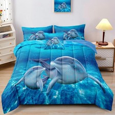 Dolphin Comforter Set Twin