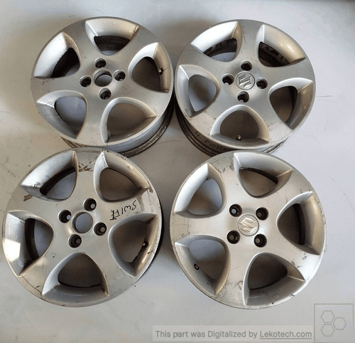 15x5 5jet45 disco ruota post - 15x5.5jet45,