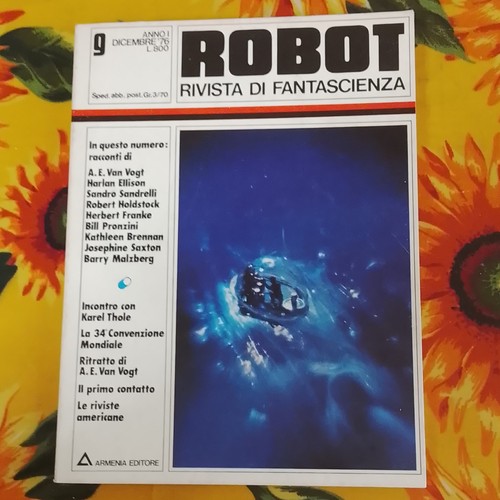 Robot rivista fantascienza - robot,