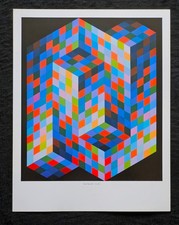 Vasarely Stampa autentica del