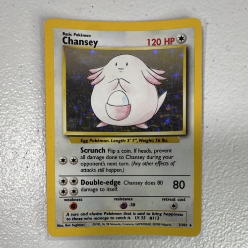 Pokémon chansey 102 set - pokémon,