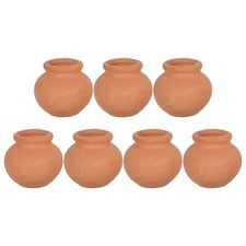  7 Pcs Mini Vasetti Piante