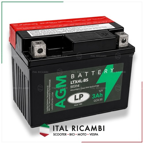 Batteria ytx4lbs 12v 3ah - ytx4lbs,