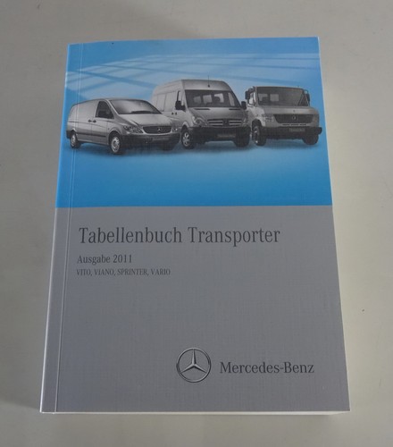 Libro tabelle mercedes - libro, benz