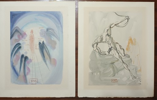 Salvator dalí divina commedia - salvator,