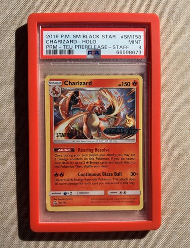 Psa charizard holo sm158 - psa, 9