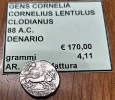 DENARIO    GENS CORNELIUS