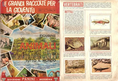 Album figurine animali - album, di