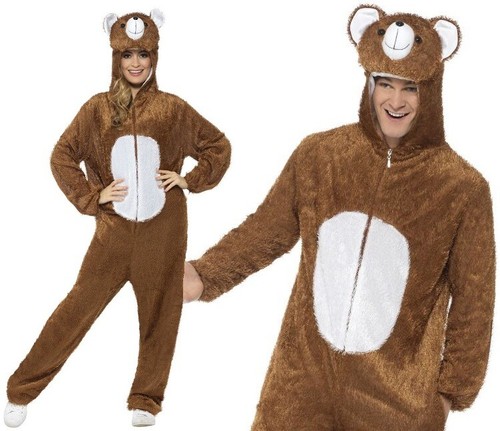 Costume orso adulto vestito
