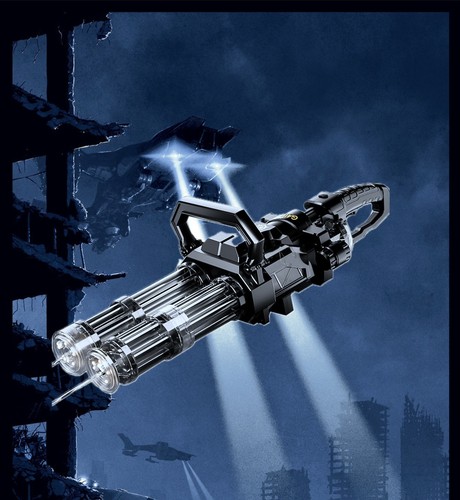 Commando minigun pistola - pistola, ad