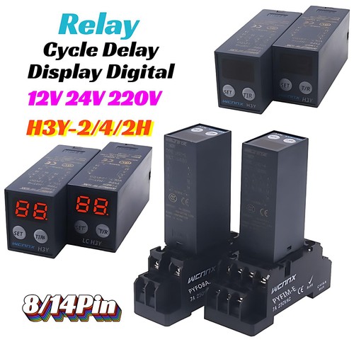 H3y 12v relè - 12v, piccolo