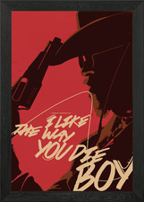 Django Unchained Framed Wall