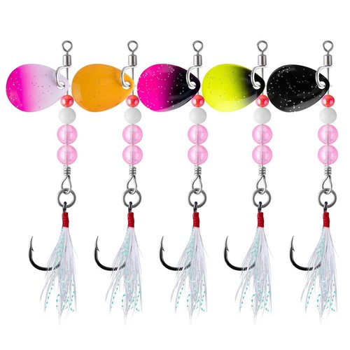 10pz mini spinner esca - mini,