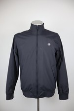 FRED PERRY GIUBBINO LEGGERO GIACCA UOMO TG S CASUAL VINTAGE JACKET TASCHE LOGO