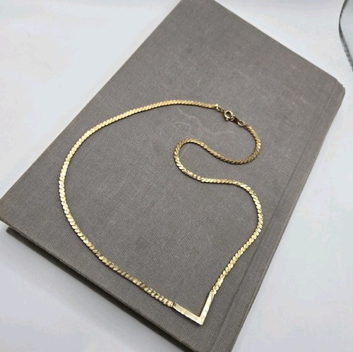 Collana catena chevron spina - collana,