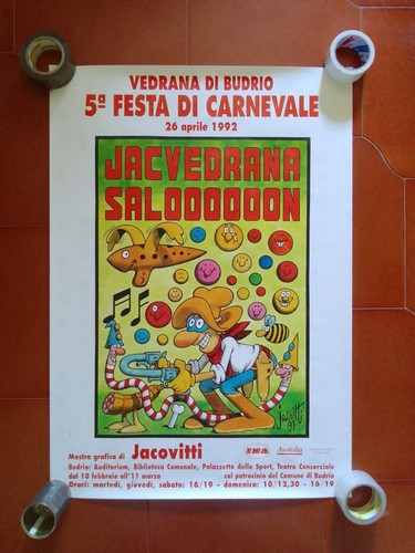 Jacovitti poster manifesto - jacovitti, poster/manifesto