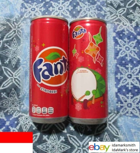 Lattina vuota fanta - fanta, indonesia