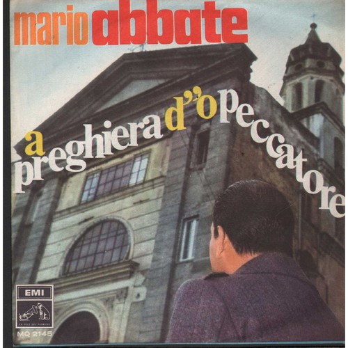 Mario abbate vinile 45 la - abbate, 7"