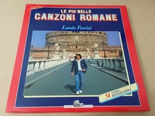 LANDO FIORINI COFANETTO VINYL 1986 LE PIU' BELLE CANZONI ROMANE 4 LP + BOOKLET 