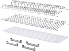Scolatti Griglie Con Vaschetta Raccogligoccie per Pensili Cucina Acciaio Cromo K