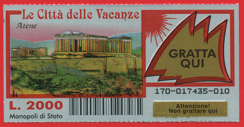 Gratta vinci lotteria - vinci,