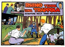 [722] RADIO PATTUGLIA ed. NCA30 26 avv - SG 1941 "Rhino tende una trappola" stat