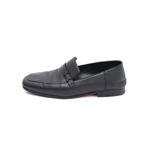 Hermes leather black - hermes, logo