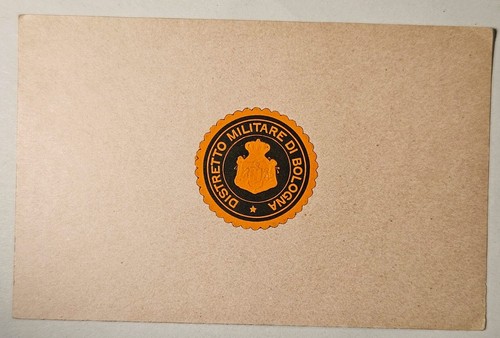 Cartolina militare distretto - cartolina,