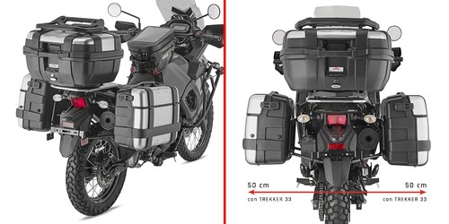 Givi pl4133 telaio valigie - telaio,