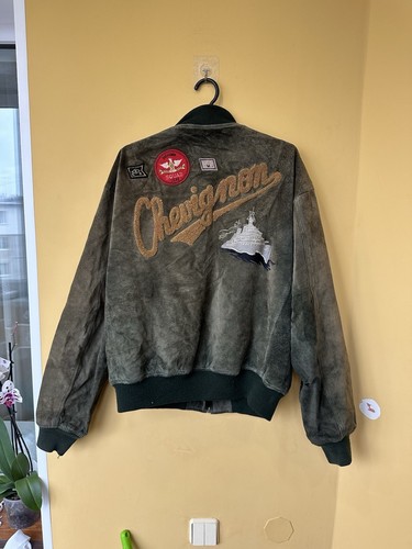 Chevignon leather bomber - leather,