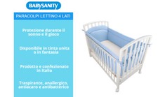 Babysanity® ParacoIpi Lettino 4 lati per Culla Neonato Protezione Totale Bambino