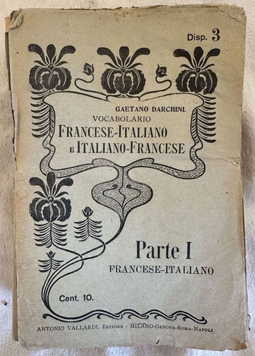 Vocabolario francese italiano - francese,
