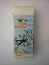 HERGE / GOMME TINTIN  / COKE