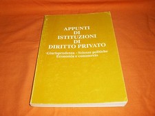 Appunti di istituzioni di diritto privato