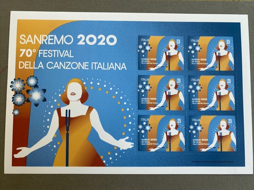 2020 italia minifoglio sanremo - 2020,