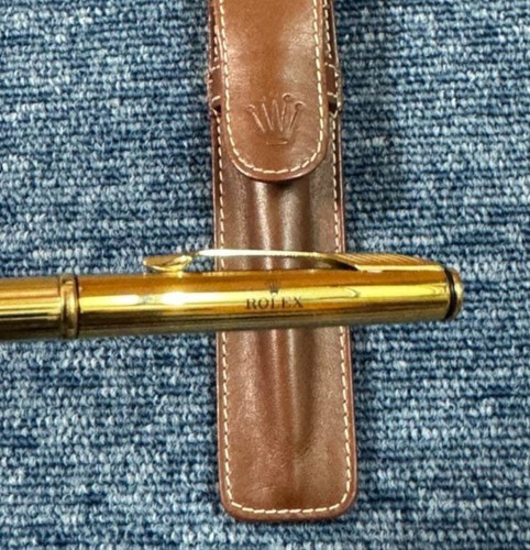 Rolex gold ballpoint pen and - gold,
