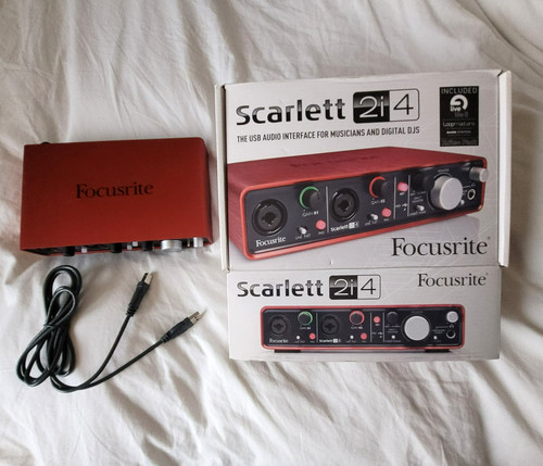 Focusrite scarlett 2i4 - scarlett,