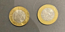 Messico 20 Pesos Moneta Bimetallica 2016, 50 Anni Piano Marina