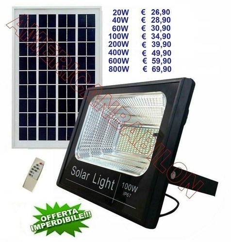 Faro led con - faro, solare