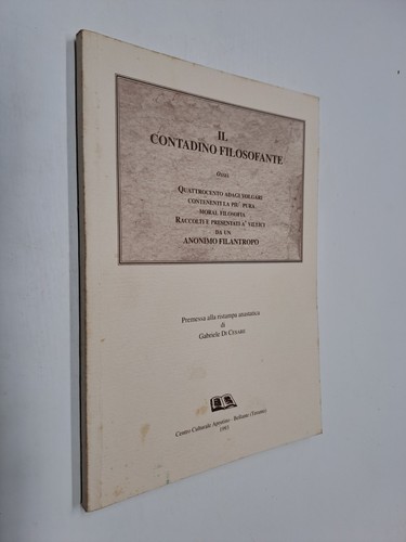 Contadino filosofante - il,
