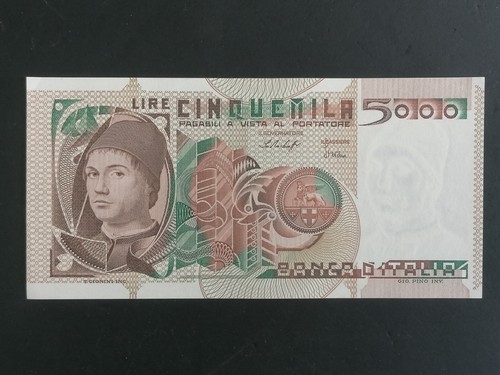 Banconota lire 5000 - banconota,