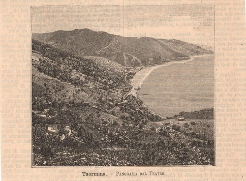Taormina panorama dal - taormina,