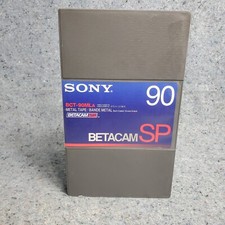 ViSony BCT-90MLA videocassetta digitale vintage BETACAM nastro metallo