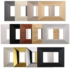 PLACCHE PIRAMIDE COMPATIBILI BTICINO AXOLUTE  PLACCA  3 4 6 POSTI